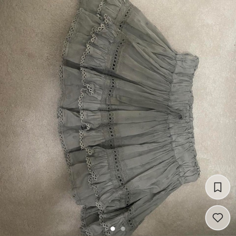 Green Sunday tropez skirt